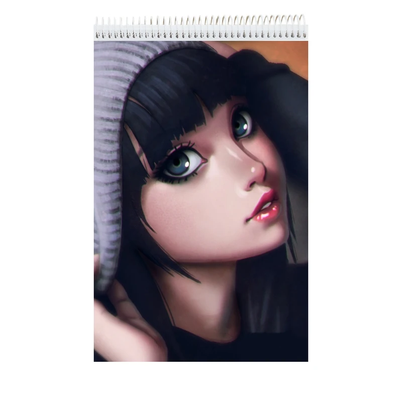 دفتر نقاشی 50 برگ طرح girl style کد A4