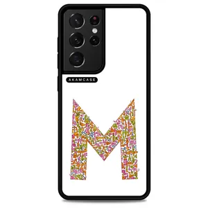 AKAM AMC-WSGS21U-ALPHADOODLEBET-13 Cover For Samsung Galaxy S21 Ultra