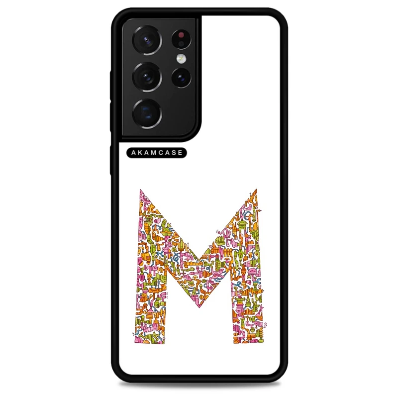 کاور آکام مدل AMC-WSGS21U-ALPHADOODLEBET-13 مناسب برای گوشی موبایل سامسونگ Galaxy S21 Ultra