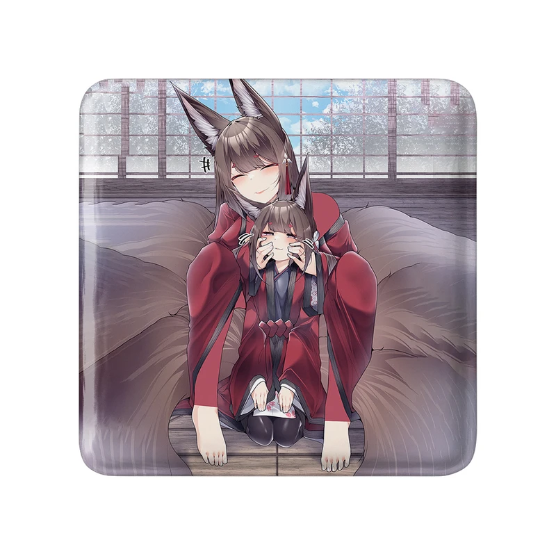 مگنت خندالو طرح بازی آزور لین (Azur Lane) مدل مربعی کد 34283