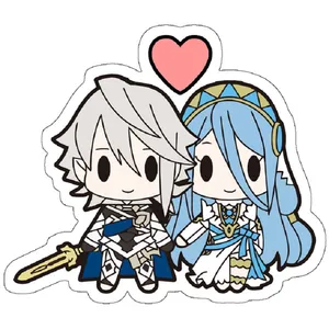 استیکر لپ تاپ مدل Corrin x Azura