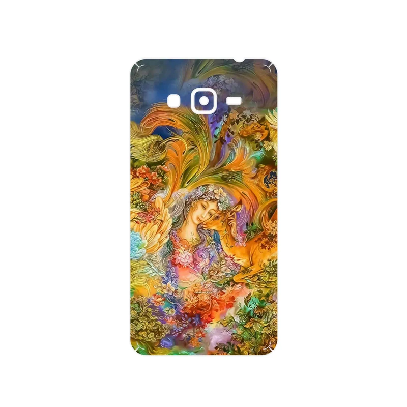 برچسب پوششی ماهوت مدل Persian miniature 3 مناسب برای گوشی موبایل سامسونگ Galaxy Grand Prime