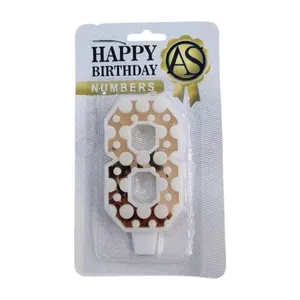 شمع تولد مدل عدد 8