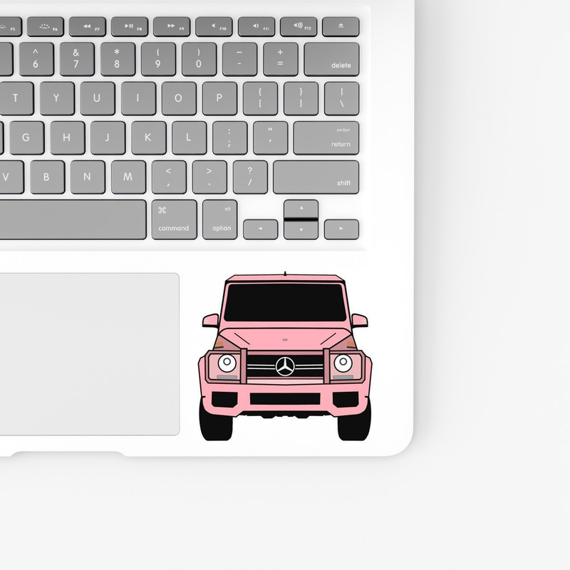 استیکر لپ تاپ و موبایل بووم طرح ماشین مدل Benz G class کد UV027