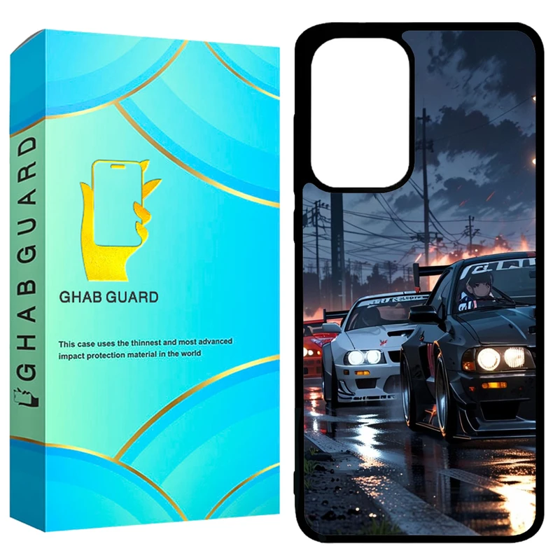 کاور قاب گارد طرح ماشین مدل GCHPA52 مناسب برای گوشی موبایل سامسونگ Galaxy A52 / A52 5G / A52s 5G