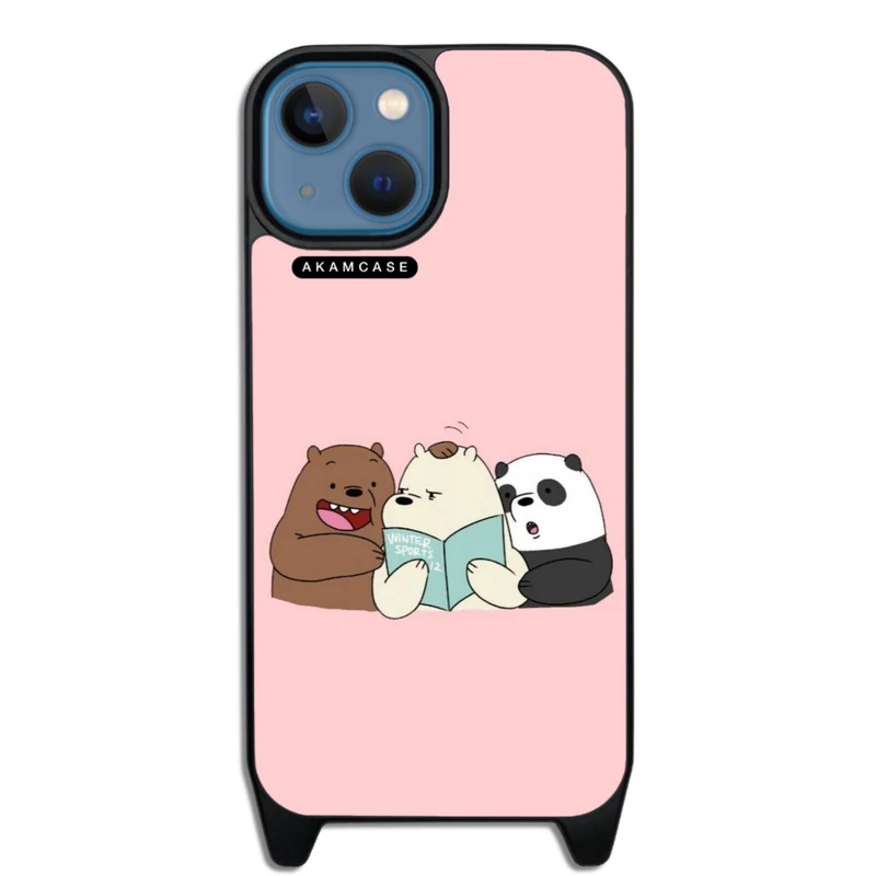 کاور آکام مدل AMCWLA15-BARE BEAR7 مناسب برای گوشی موبایل اپل iPhone 15