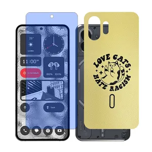 Glass Together model blue cut Screen Protector Suitable for Nothing Phone 2 Mobile Phone with Back cover sticker