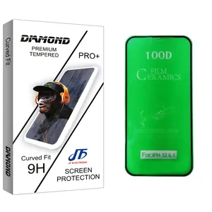 JF Diamond glass Screen Protector For Apple اپل iPhone 12 Pro