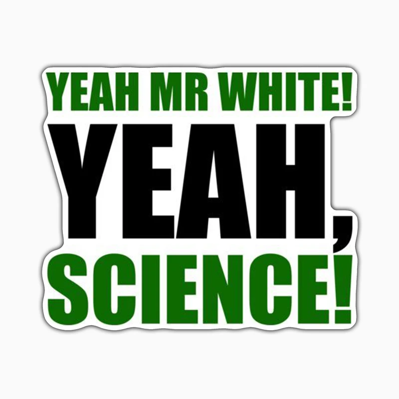 استیکر لپ تاپ و موبایل بووم طرح سریال Breaking Bad مدل !!!!Sciense B کد VR8