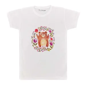 تی شرت بچگانه پرمانه طرح cute کد pmt.2295