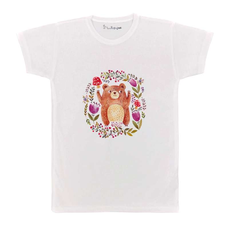 تی شرت بچگانه پرمانه طرح cute کد pmt.2295
