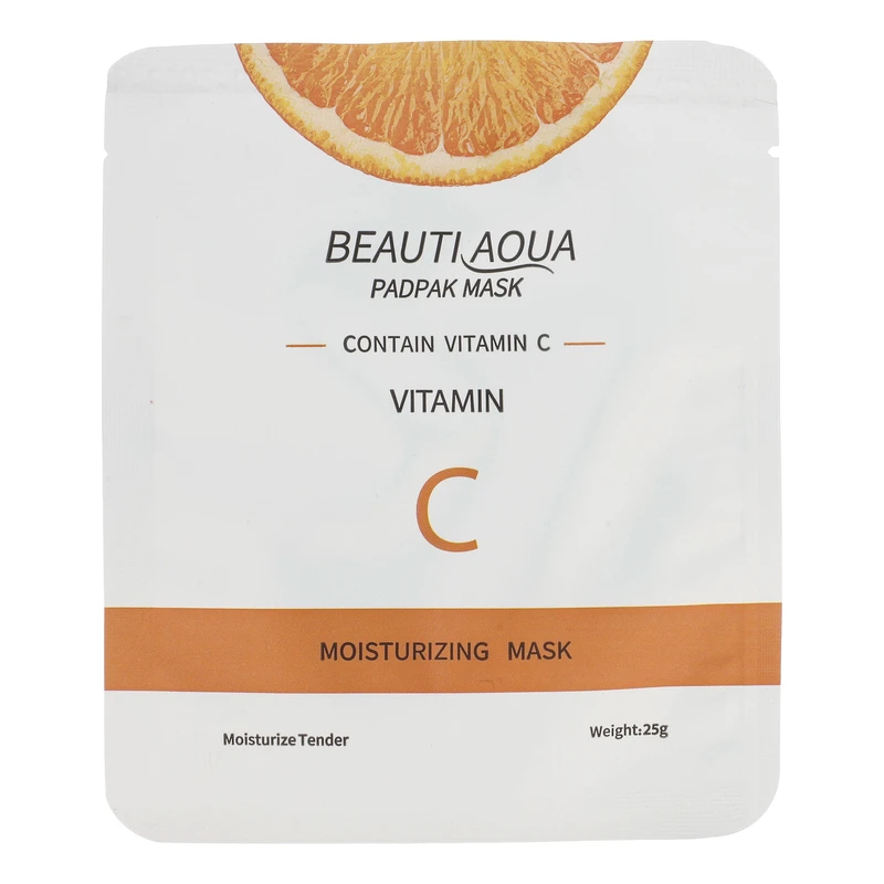 ماسک صورت بیوتی آکوا مدل پرتقال وزن 25 گرم
