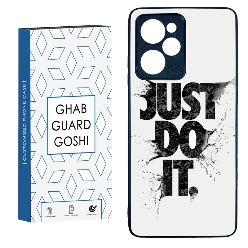 کاور قاب گارد گوشی طرح just do it کد TPU-107 مناسب برای گوشی موبایل شیائومی  POCO X5 PRO