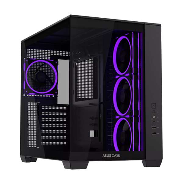 کیس کامپیوتر گیمینگ ایسوس مدل A32 PLUS ARGB TG BK
