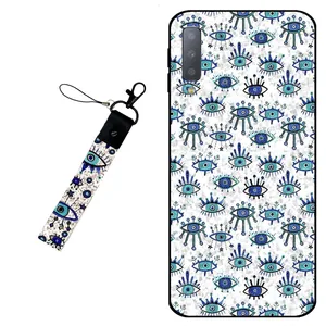 Megafone Devil eye 6464 Cover for Samsung Galaxy A7 2018 / A750 With Wrist strap