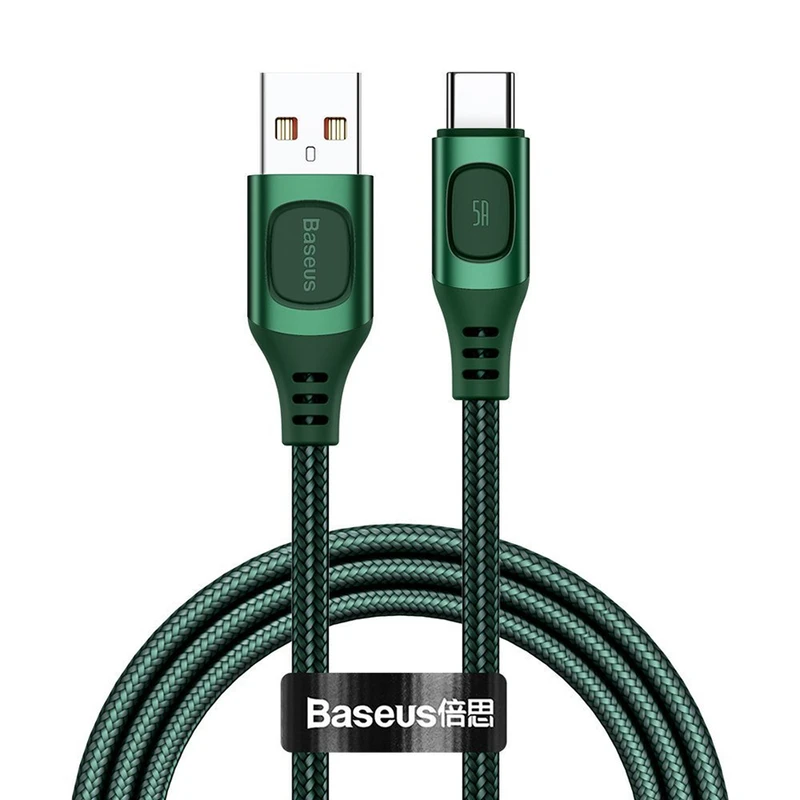کابل تبدیل USB به USB-C بیسوس مدل CATSS-A06 طول 1 متر