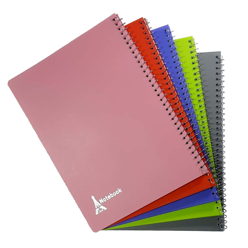 دفتر مشق 100 برگ ایفل کد 002 بسته 5 عددی