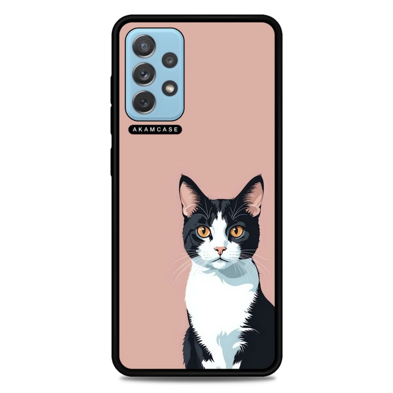 کاور آکام مدل AMC-WSGA72-CATS-41 مناسب برای گوشی موبایل سامسونگ Galaxy A72