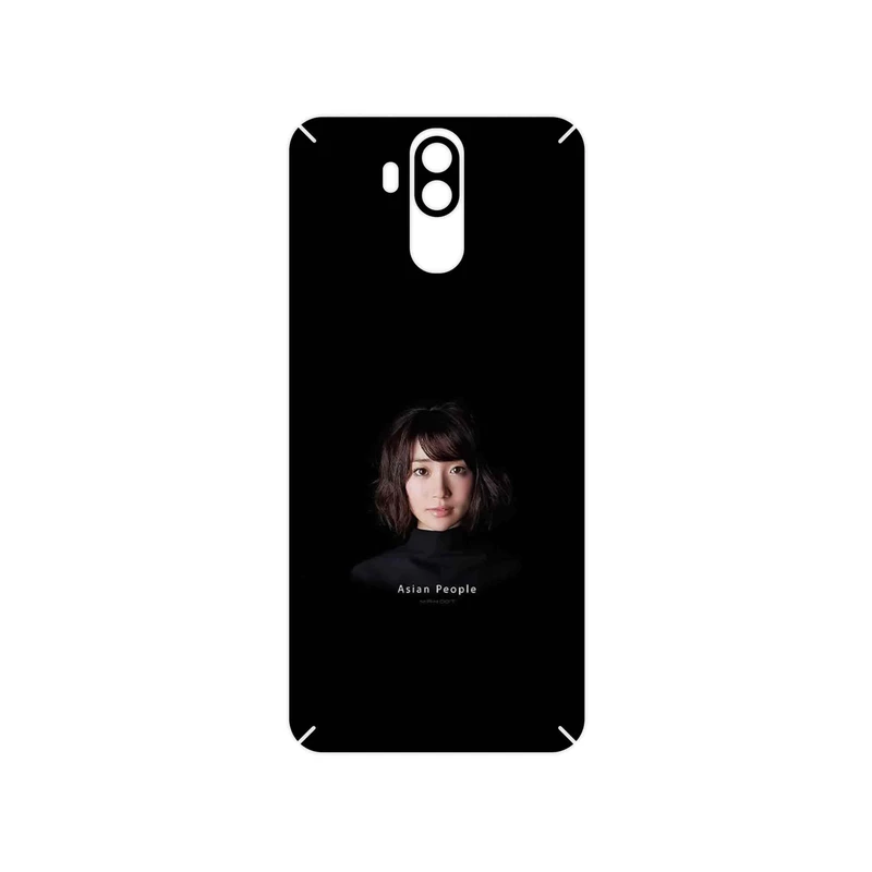 برچسب پوششی ماهوت مدل Portrait of an Asian Woman مناسب برای گوشی موبایل یولفون Power 3S