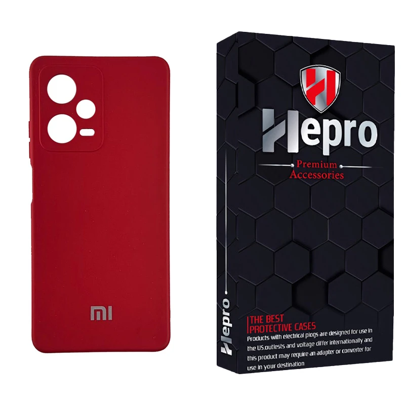 کاور هپرو مدل سیلیکونی مناسب برای گوشی موبایل شیائومی REDMI NOTE 12 PRO 5G