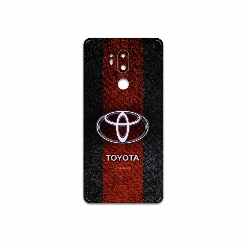 برچسب پوششی ماهوت مدل TOYOTA-Logo مناسب برای گوشی موبایل ال جی G7 PLUS THINQ