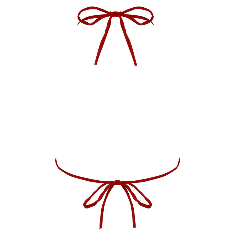 ست شورت و سوتین زنانه ماییلدا مدل 406-3684 رنگ قرمز به همراه جوراب