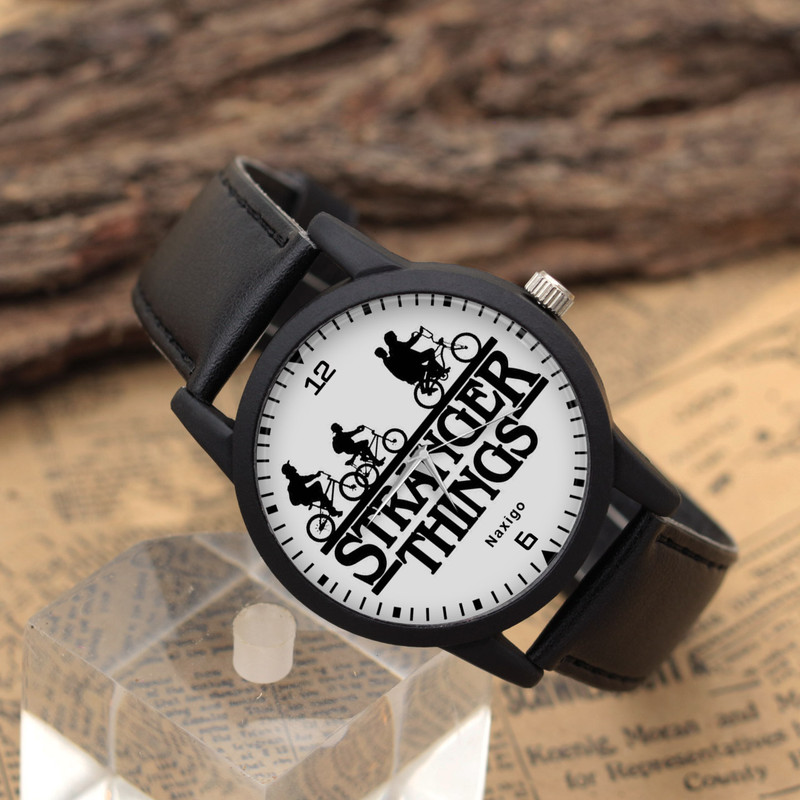 ساعت مچی عقربه ای ناکسیگو طرح Stranger Things کد LF4244