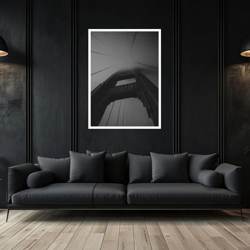 تابلو بکلیت طرح  دکوری هنری و مدرن پل و سازه  مدل W-bu5365