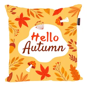 کوسن مدل سلام پاییز برگ ریز کد 103