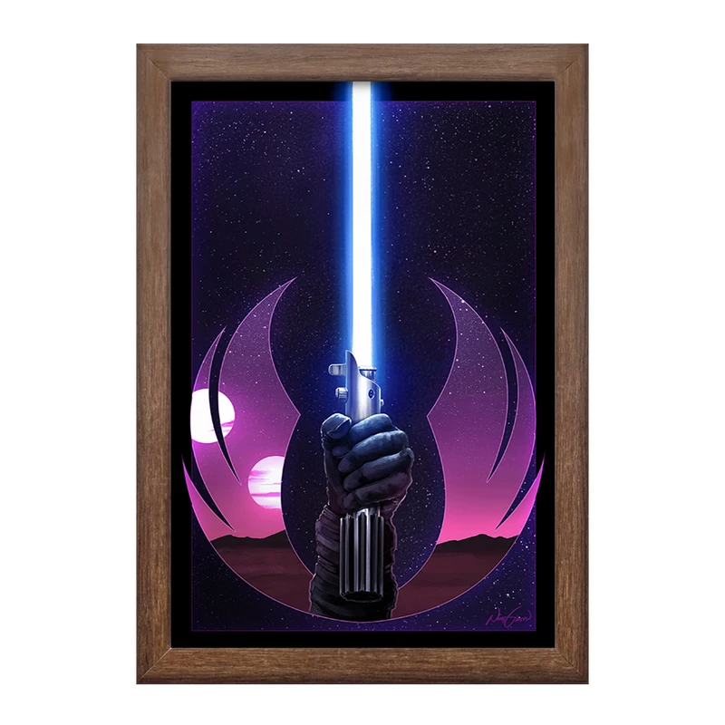 تابلو خندالو طرح جنگ ستارگان (Star Wars) کد F1170