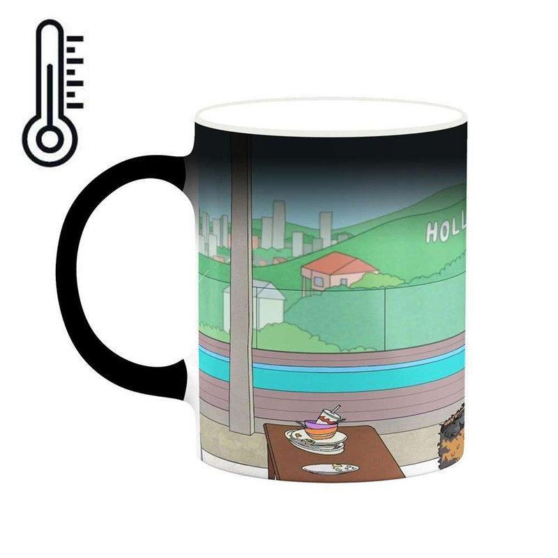 ماگ حرارتی کاکتی مدل کارتون BoJack Horseman کد mgh22327 ماگ حرارتی کاکتی مدل کارتون BoJack Horseman کد mgh22327