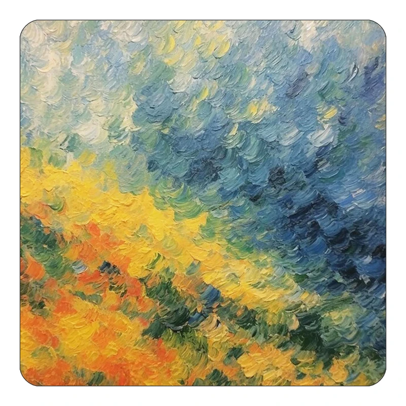 مگنت کاکتی طرح نقاشی رنگ روغن مدل mp69873