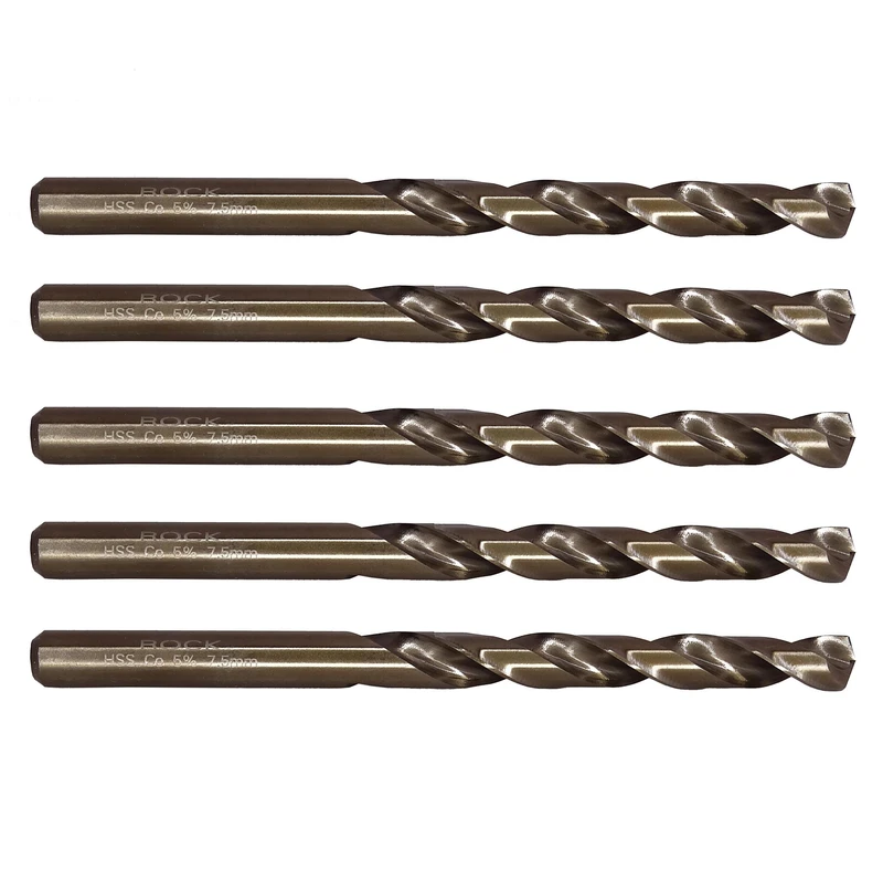 مته فلز کبالت راک مدل ART-RK-7.5mm- سایز 7.5 میلی متر مجموعه 5 عددی