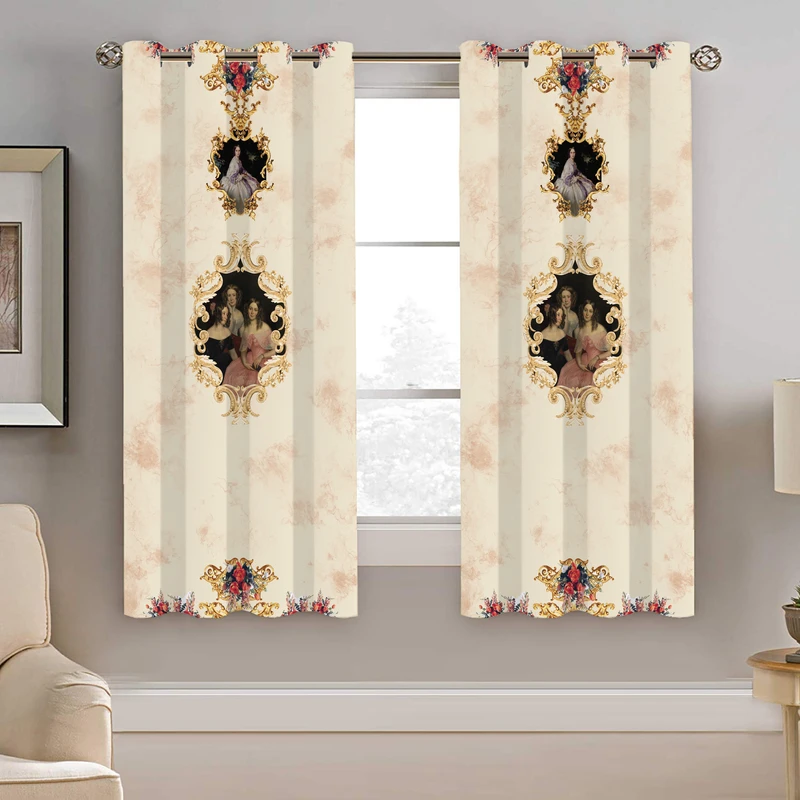 پرده نیروانا طرح سنتی مدل هازان کد 9064 سایز 140×200 سانتی متر