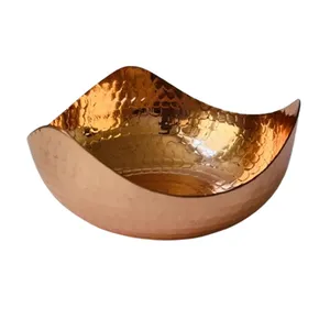 آجیل خوری مسی مدل مدرن سه گوش کد ZH339.3 