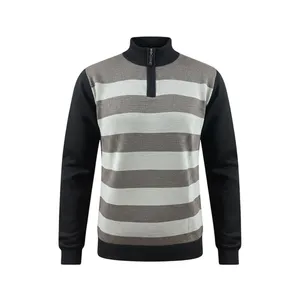 پلیور یقه ایستاده مردانه کد 7054