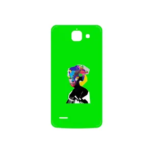 MAHOOT Collage of Women Portrait 3 Cover Sticker for Huawei Ascend G730