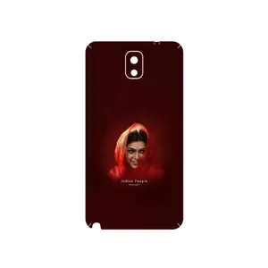 MAHOOT Portrait of an Indian Woman Cover Sticker for Samsung Galaxy Note 3