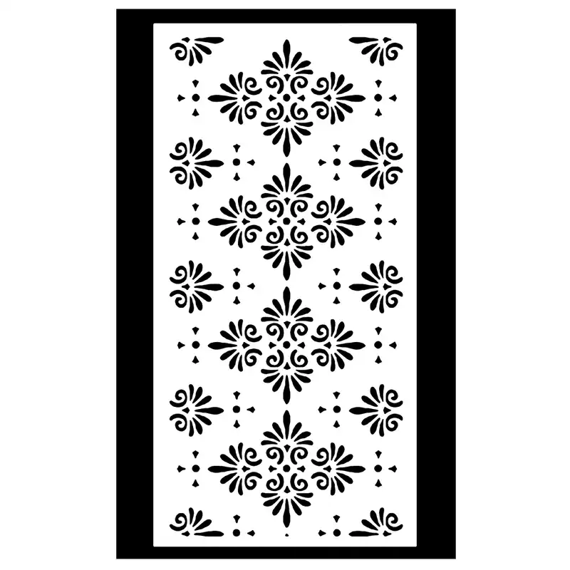 شابلون باتیس آرت طرح تذهیب کد 232