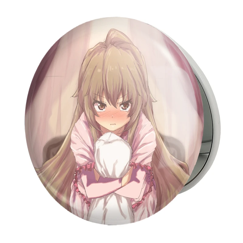 آینه جیبی خندالو طرح تایگا انیمه تورادورا مدل تاشو کد 32489