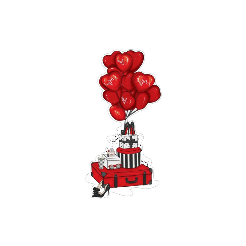 استیکر لپ تاپ طرح love کد 22