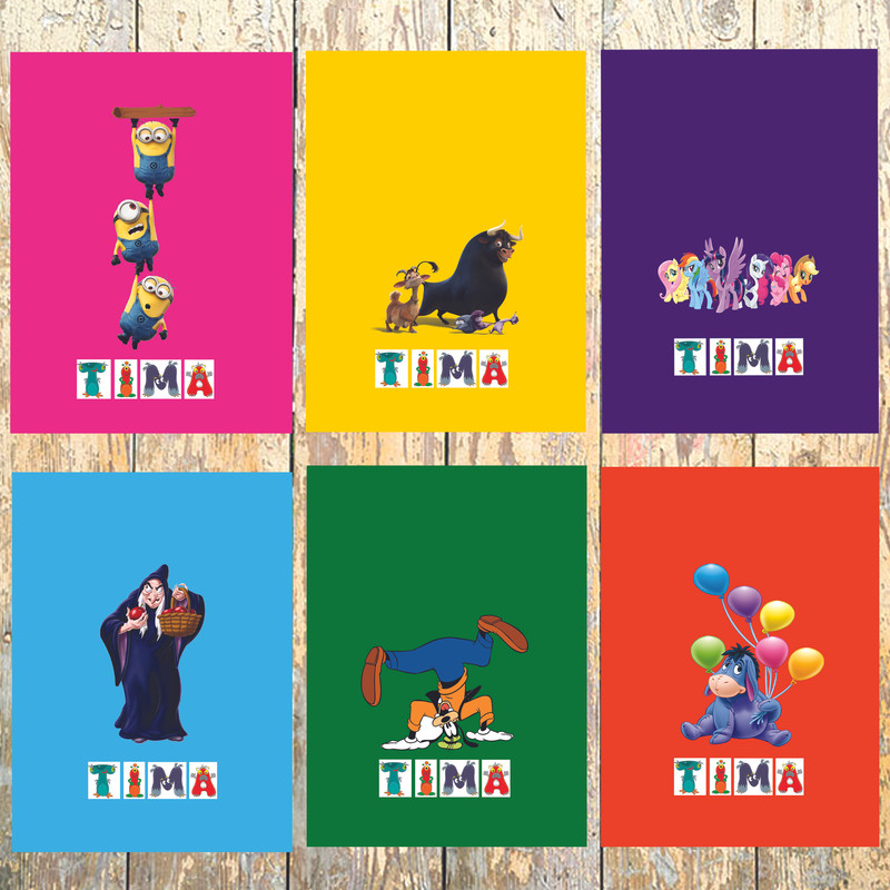 دفتر نقاشی 40 برگ تیما مدل Kind مجموعه 6 عددی