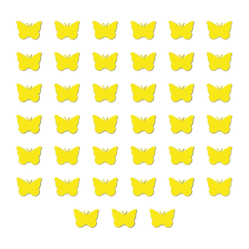 استیکر مدل پروانه های زیبا کد km-butterfly-1 مجموعه 39 عددی