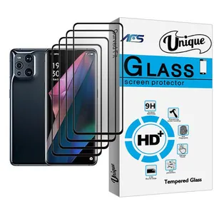AFS Unique Glass MIX004 Screen Protector For Oppo Find X3 Pro Pack Of 4