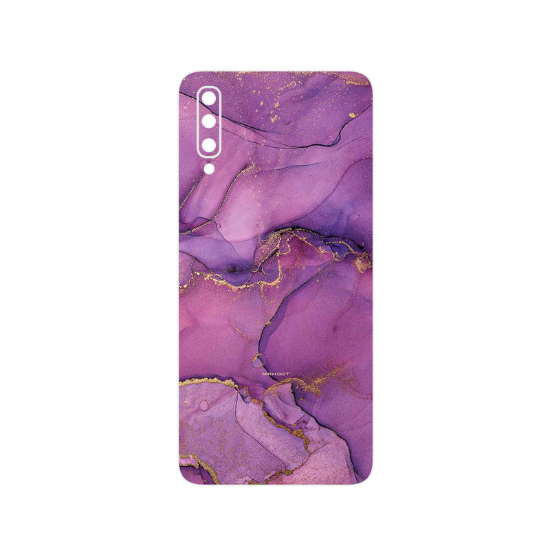 برچسب پوششی ماهوت مدل Purple Marble مناسب برای گوشی موبایل سامسونگ Galaxy A70