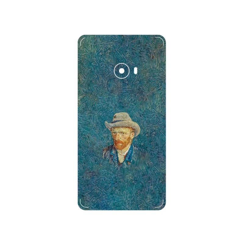 برچسب پوششی ماهوت مدل Self portrait with a gray felt hat مناسب برای گوشی موبایل شیائومی Mi Note 2