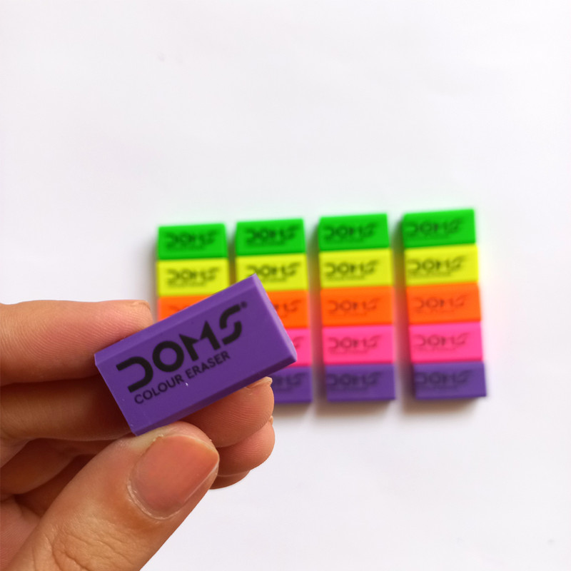 پاک کن دامس مدل رنگی کد 35 به همراه مداد نوکی مجموعه 21 عددی