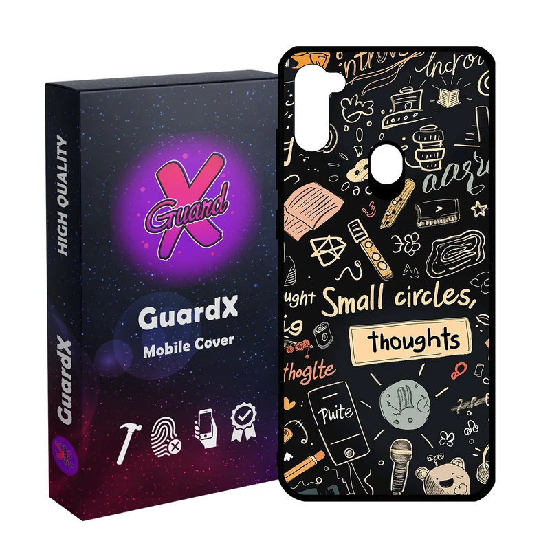 کاور گارد ایکس طرح درس مدل  Glass10777 مناسب برای گوشی موبایل سامسونگ Galaxy A11/M11