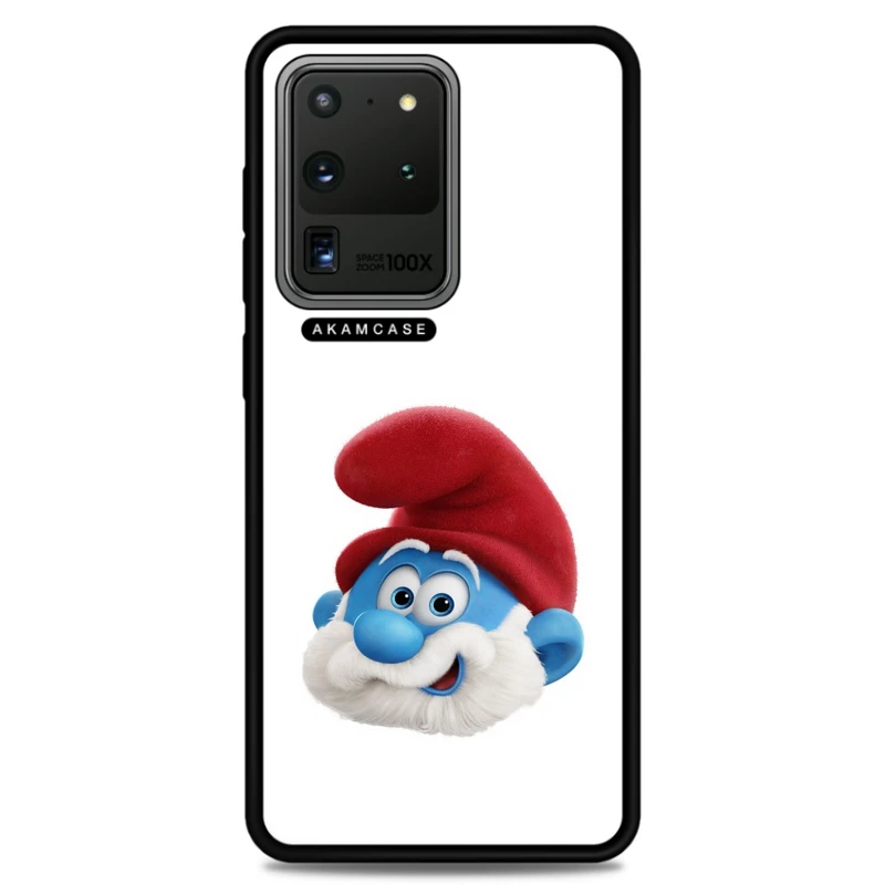 کاور آکام مدل AMC-WSGS20U-SMURFS-13 مناسب برای گوشی موبایل سامسونگ Galaxy S20 Ultra