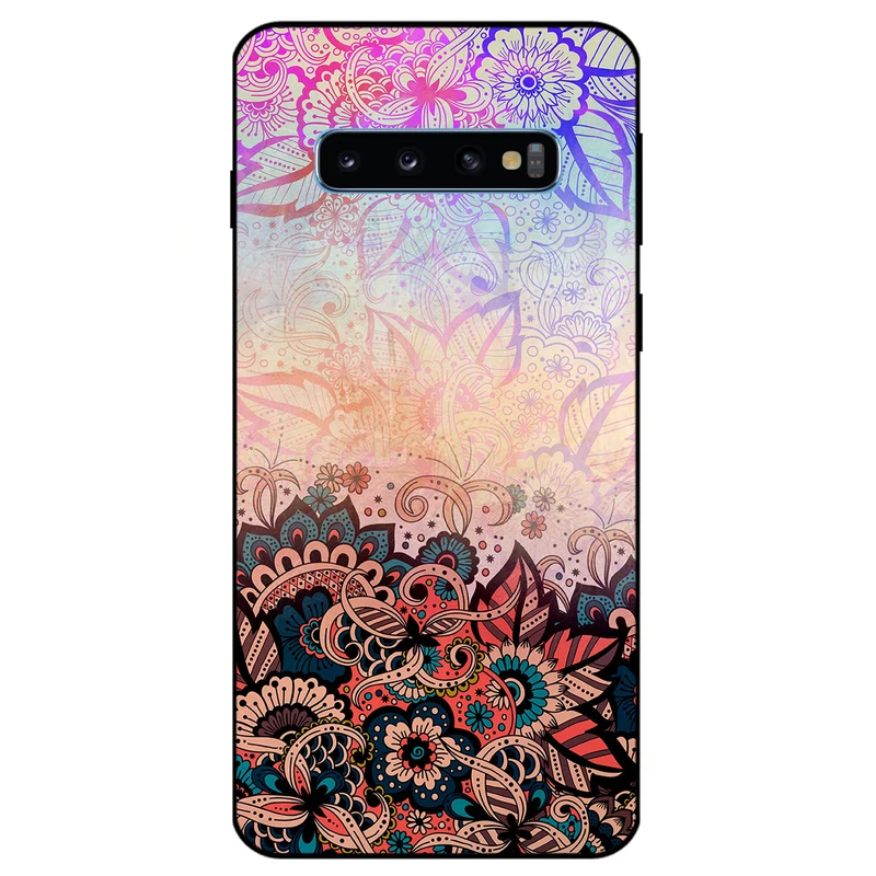 کاور مگافون طرح بته جقه مدل 7727 مناسب برای گوشی موبایل سامسونگ Galaxy S10 Plus   